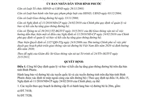 Quyết định 18/2012/QĐ-UBND Quy định quản lý bảo vệ kết cấu hạ tầng giao thông