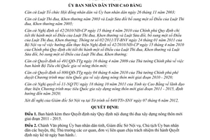 Quyết định 742/QĐ-UBND năm 2012 Quy định thi đua xây dựng nông thôn mới