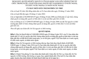 Quyết định 1460/QĐ-UBND 2012 ủy quyền cấp Giấy chứng nhận Cần Thơ