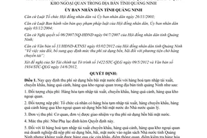 Quyết định 1459/2012/QĐ-UBND quy định thu phí sử dụng lề đường bến bãi mặt nước