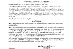 Quyết định 24/2012/QĐ-UBND Quy chế bán đấu giá tài sản nhà nước tỉnh Lâm Đồng