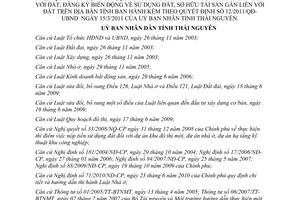 Quyết định 13/2012/QĐ-UBND sửa đổi cấp Giấy chứng nhận quyền sử dụng đất