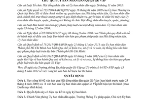 Quyết định 3112/QĐ-UBND năm 2012 công bố văn bản hết hiệu lực thi hành