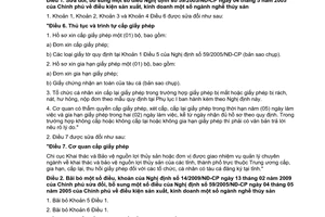 Nghị định 53/2012/NĐ-CP sửa đổi Nghị định về lĩnh vực thủy sản