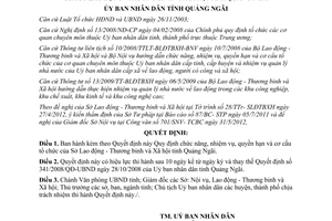 Quyết định 15/2012/QĐ-UBND Quy định chức năng nhiệm vụ quyền hạn