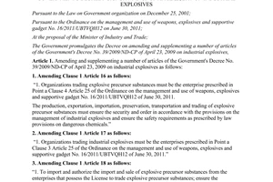 Decree No. 54/2012/ND-CP amending and supplementing a number of articles