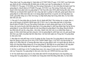 Chỉ thị 18/2012/CT-UBND công tác trợ giúp pháp lý Thừa Thiên Huế