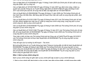 Thông tư 08/2012/TT-BTTTT hướng dẫn Quyết định 65/2008/QĐ-TTg cung ứng dịch vụ