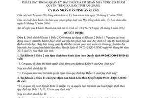 Quyết định 1023/QĐ-UBND năm 2012 đính chính Quyết định 09/2012/QĐ-UBND