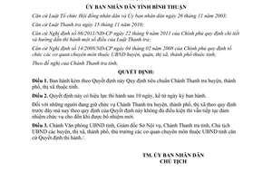 Quyết định 25/2012/QĐ-UBND Quy định tiêu chuẩn Chánh Thanh tra huyện thành phố