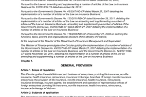 Circular No. 124/2012/TT-BTC guiding the implementation of a number of articles