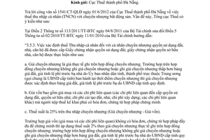 Công văn 2369/TCT-TNCN áp dụng thuế suất thuế thu nhập cá nhân