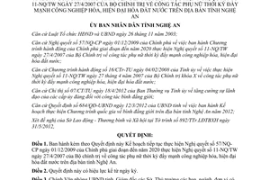 Quyết định 2510/QĐ-UBND năm 2012 Kế hoạch tiếp tục thực hiện Nghị quyết 57/NQ-CP