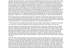 Chỉ thị 19/2012/CT-UBND tăng cường công tác xây dựng phong trào toàn dân