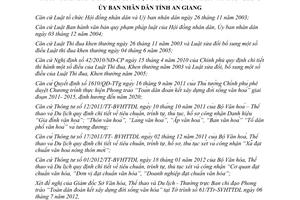 Quyết định 16/2012/QĐ-UBND Quy định công nhận danh hiệu trong Phong trào