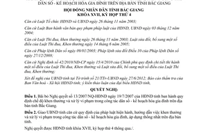 Nghị quyết 12/NQ-HĐND năm 2012 bãi bỏ Nghị quyết 13/2007/NQ-HĐND Bắc Giang