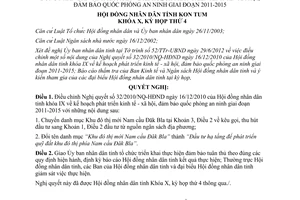 Nghị quyết 16/2012/NQ-HĐND điều chỉnh Nghị quyết 32/2010/NQ-HĐND