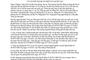 Thông báo 377A/TB-BGTVT kết luận của Thứ trưởng Nguyễn Hồng Trường tại cuộc họp
