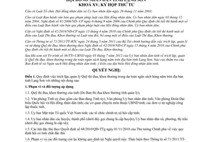 Nghị quyết 76/2012/NQ- HĐND trích lập quản lý Quỹ thi đua khen thưởng