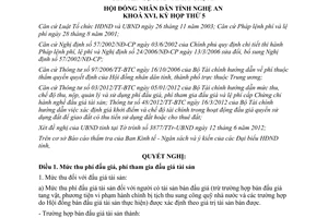 Nghị quyết 48/2012/NQ-HĐND quy định mức thu quản lý sử dụng phí đấu giá