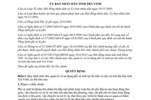 Quyết định 14/2012/QĐ-UBND mức thu quản lý sử dụng phí vệ sinh