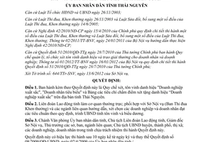 Quyết định 17/2012/QĐ-UBND Quy chế xét tôn vinh danh hiệu Doanh nghiệp xuất sắc