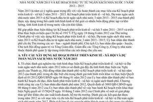 Chỉ thị 20/2012/CT-UBND xây dựng kế hoạch phát triển kinh tế xã hội