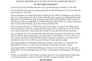 Quyết định 07/2012/QĐ-UBND sửa đổi Quy chế tổ chức và hoạt động Phòng Quản lý