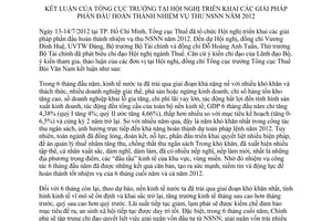 Thông báo 193/TB-TCT giải pháp phấn đấu hoàn thành nhiệm vụ thu ngân sách