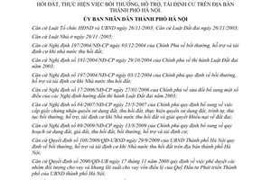 Quyết định 14/2012/QĐ-UBND chính sách bán nhà tái định cư theo phương thức