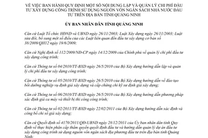 Quyết định 1788/2012/QĐ-UBND Quy định lập quản lý chi phí đầu tư xây dựng