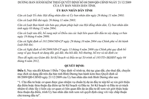 Quyết định 23/2012/QĐ-UBND sửa đổi Khoản 1 Điều 7 Quy định trình tự thủ tục giao