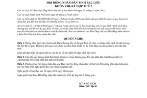 Nghị quyết 13/2012/NQ-HĐND thực hiện chính sách khen thưởng đối với hộ gia đình