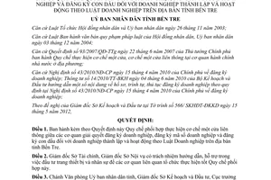 Quyết định 19/2012/QĐ-UBND Quy chế phối hợp thực hiện cơ chế một cửa liên thông