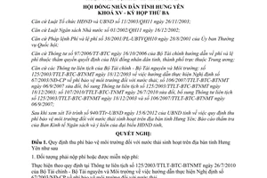 Nghị quyết 04/2012/NQ-HĐND quy định thu phí bảo vệ môi trường đối với nước thải
