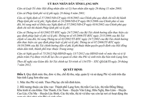 Quyết định 19/2012/QĐ-UBND mức thu đơn vị thu chế độ thu nộp quản lý