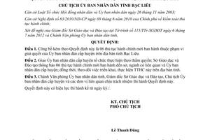 Quyết định 1702/QĐ-UBND năm 2012 công bố thủ tục hành chính mới ban hành