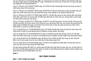 Hướng dẫn 373/HD-SXD kiểm định chứng nhận đủ điều kiện đảm bảo an toàn chịu lực