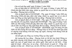 Thông tư 16/2012/TT-BLĐTBXH chương trình khung trình độ trung cấp cao đẳng nghề