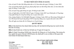 Quyết định 15/2012/QĐ-UBND Quy chế vận hành hệ thống họp trực tuyến