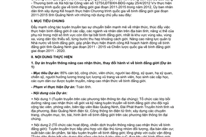 Kế hoạch 3659/KH-UBND 2012 thực hiện Chương trình quốc gia bình đẳng giới 2011-2015 Quảng Ninh