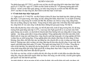 Kết luận 26-KL/TW tiếp tục thực hiện Nghị quyết 37-NQ/TW đẩy mạnh phát triển