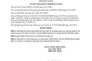 Quyết định 253/2012/QĐ-UBND Quy định nội dung mức chi công tác quản lý tài chính