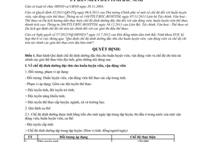 Quyết định 53/2012/QĐ-UBND quy định chế độ dinh dưỡng đặc thù huấn luyện