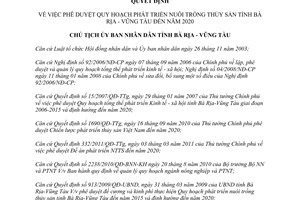 Quyết định 1548/QĐ-UBND năm 2012 phê duyệt Quy hoạch phát triển nuôi trồng