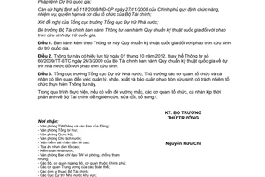 Thông tư 132/2012/TT-BTC Quy chuẩn kỹ thuật quốc gia đối với phao tròn cứu sinh