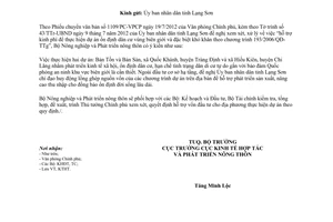 Công văn 3615/BNN-KTHT 2012 hỗ trợ kinh phí dự án ổn định dân cư vùng biên giới và đặc biệt khó khăn