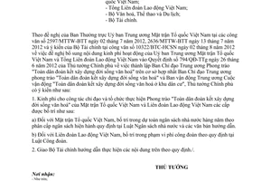 Công văn 1151/TTg-KTTH năm 2012 bổ sung Quyết định 794/QĐ-TTg