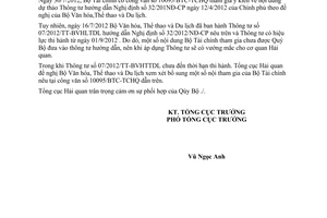 Công văn 4247/TCHQ-GSQL thực hiện Thông tư hướng dẫn Nghị định 32/2012/NĐ-CP