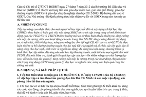 Công văn 5297/BGDĐT-GDTX hướng dẫn thực hiện nhiệm vụ năm học 2012 2013